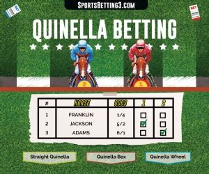 quinella bet calculator|quinella wheel.